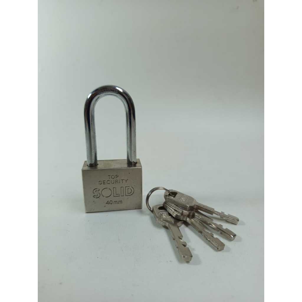Gembok SOLID 809 40mm- L SN leher panjang