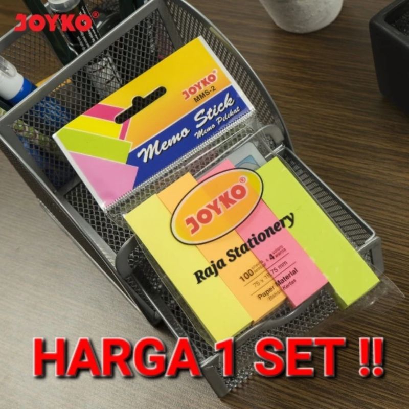 

Joyko Memo Stick Sticky Notes / Kertas Memo Tempel Catatan Joyko MMS-2