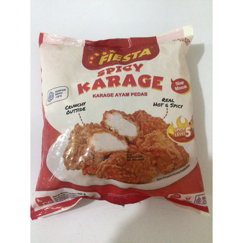 

Fiesta Karage Spicy Chicken 500gram