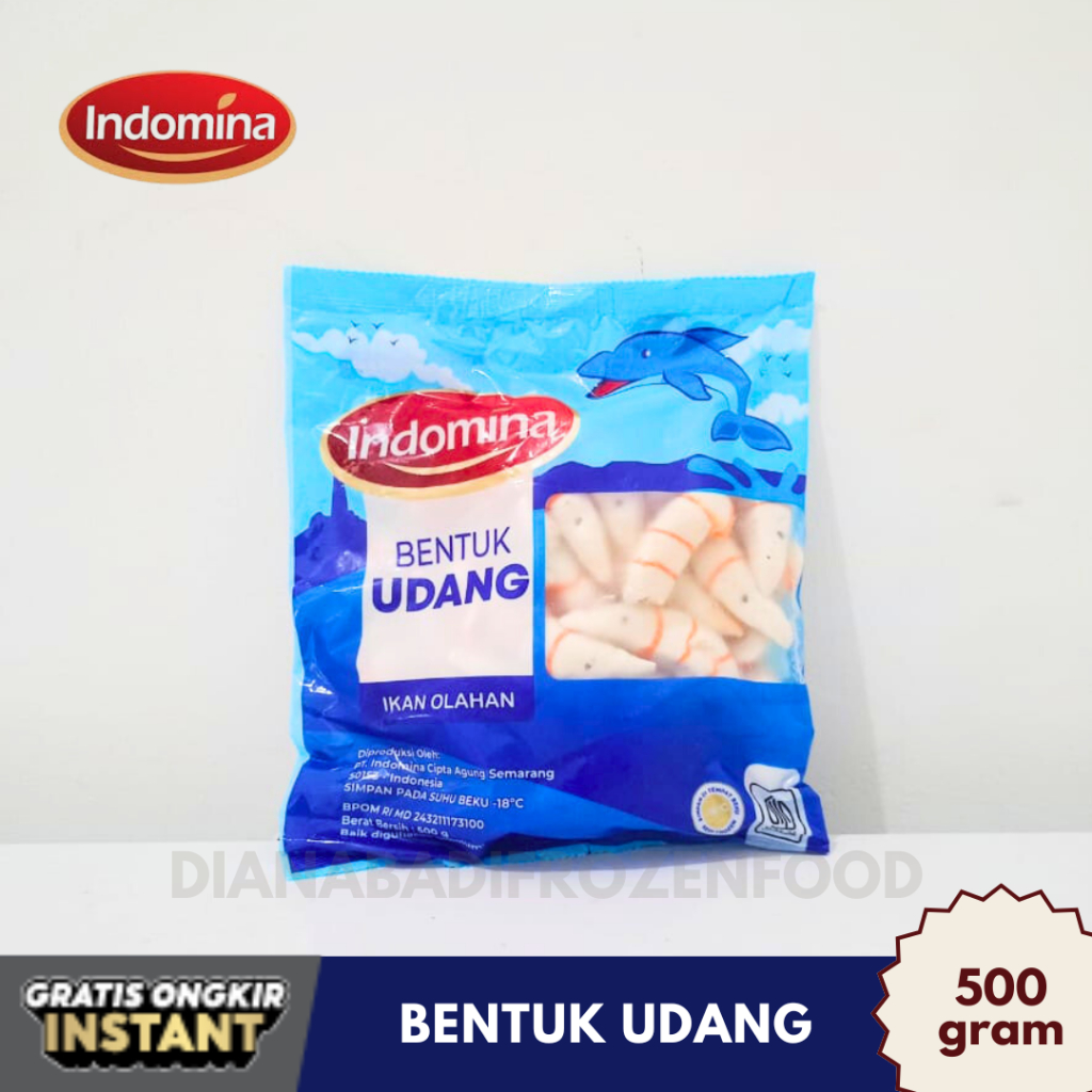 

INDOMINA Olahan Ikan Bentuk Udang