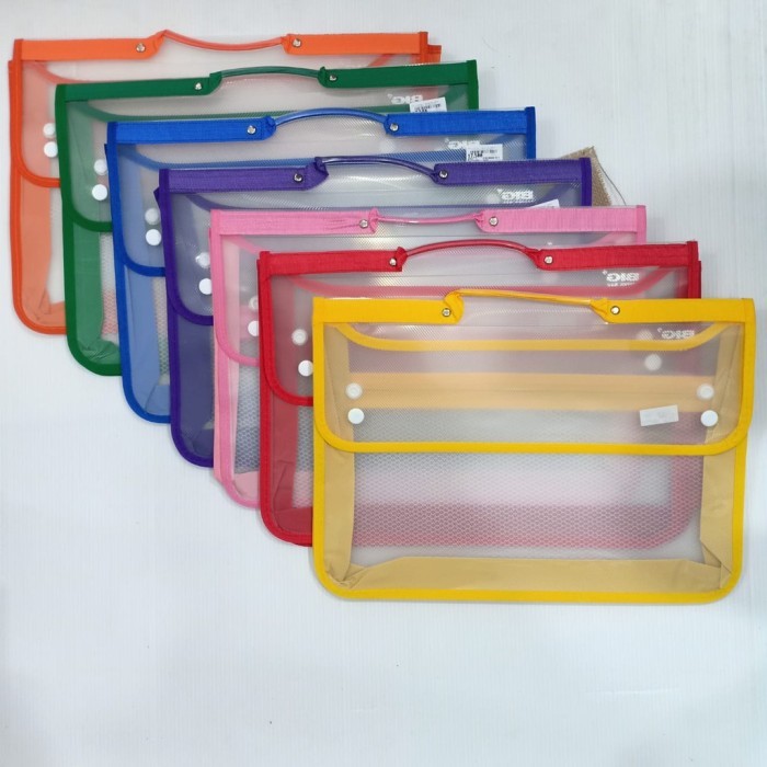 

SCHOOL BAG 2KANCING 7999 TRANSPARANT POP 1