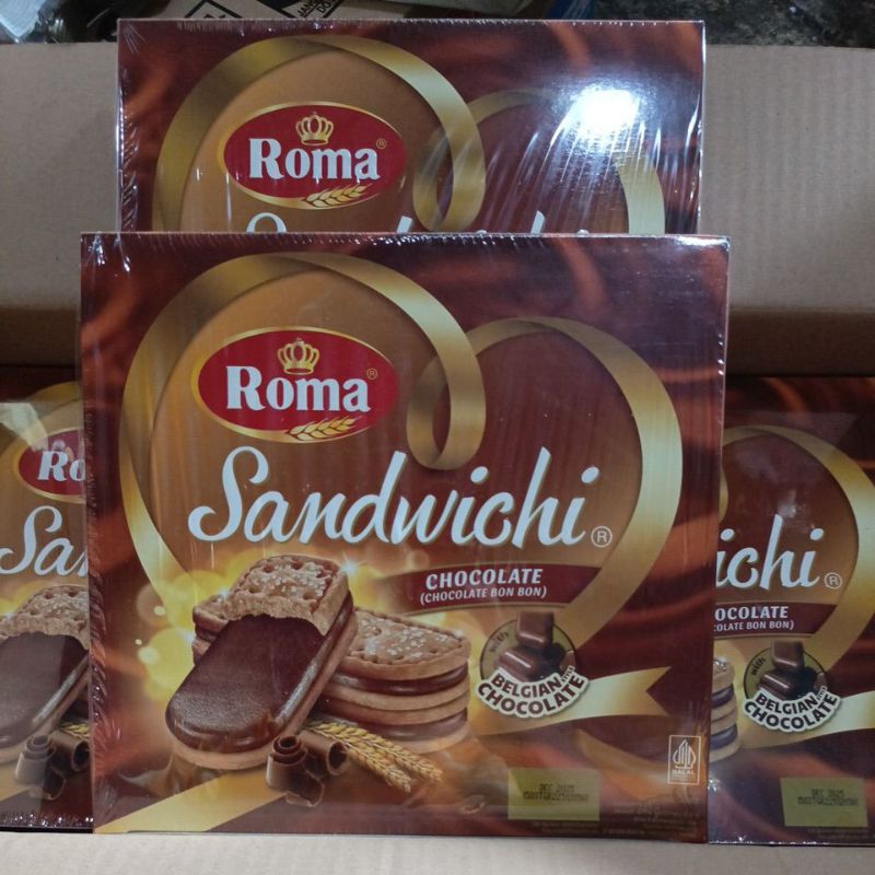 

ROMA SANDWICH CHO BELGIAN BOX 240GR