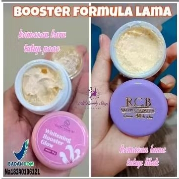 (BPOM) AZZ BEAUTE CREAM BOOSTER ALL IN ONE PENGGANTI CREAM RCB  GLOW FORMULA LAMA TUTUP LILAC TUTUP 