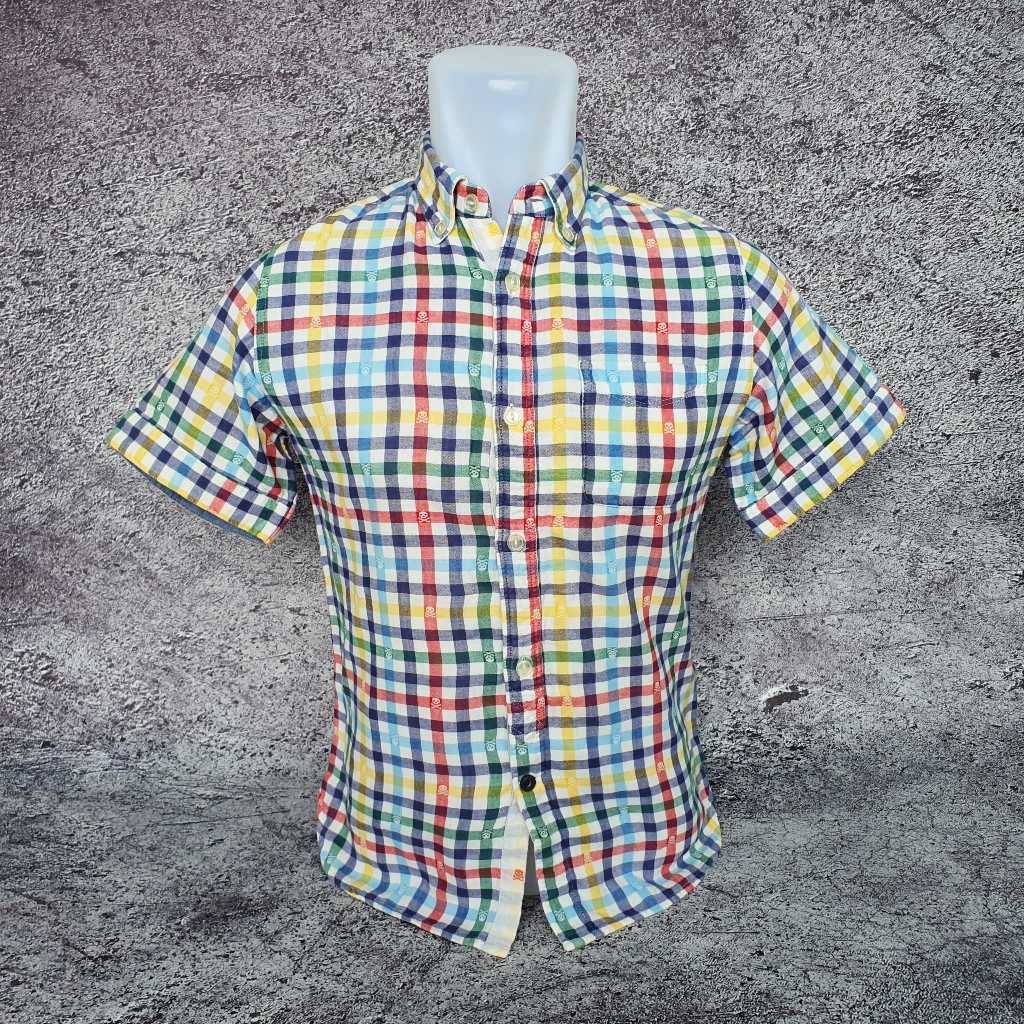 Baju Kemeja BEAMS HEART - Size S / Lebar 48 cm - Original - Second