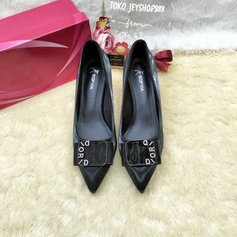 sepatu heels hitam wanita sepatu heels kerja
