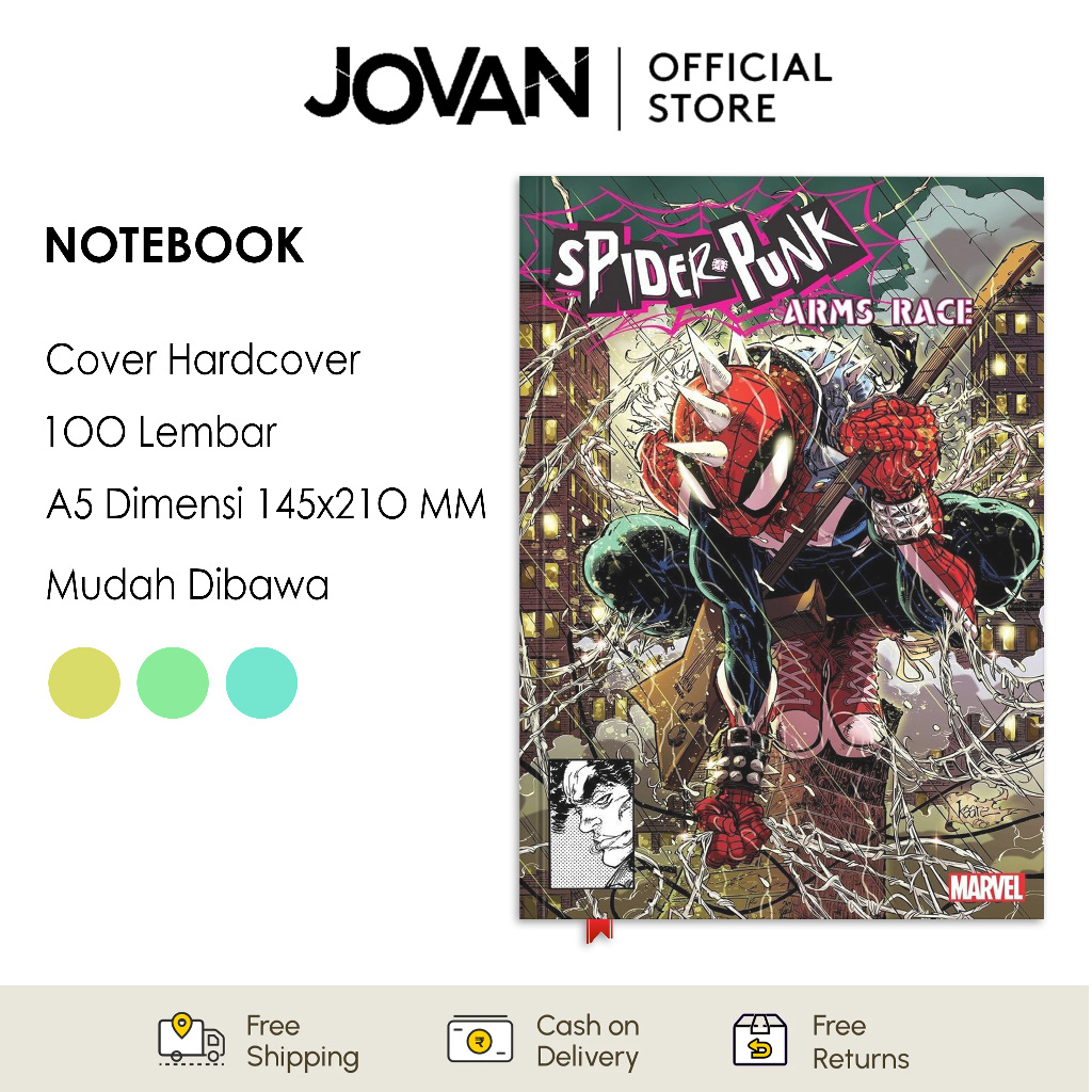 

Notebook Hardcover Custom Spider-Man 18 Buku Tulis Catatan Note Agenda Planner Jurnal Diary Notebook Anime