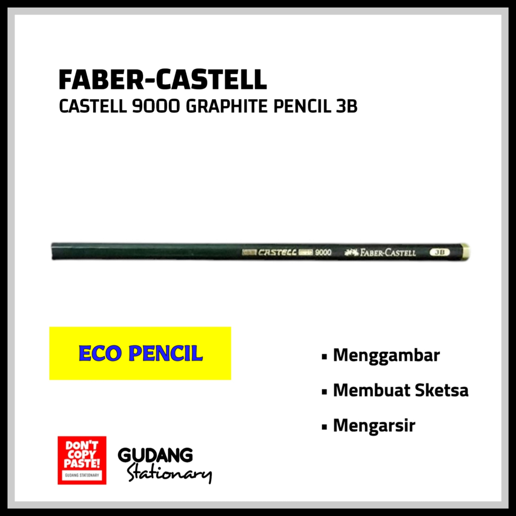 

Pensil 3B FABER-CASTELL [ 1 piece ]