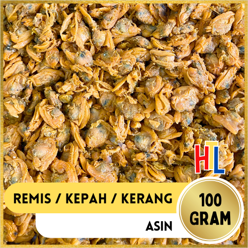 

Ikan Asin Remis | Kerang | Kepah 100g