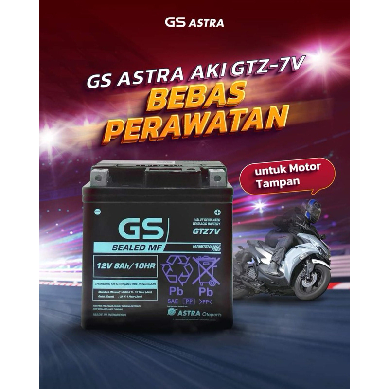 AKI MOTOR GTZ7V GS SEALED MF
