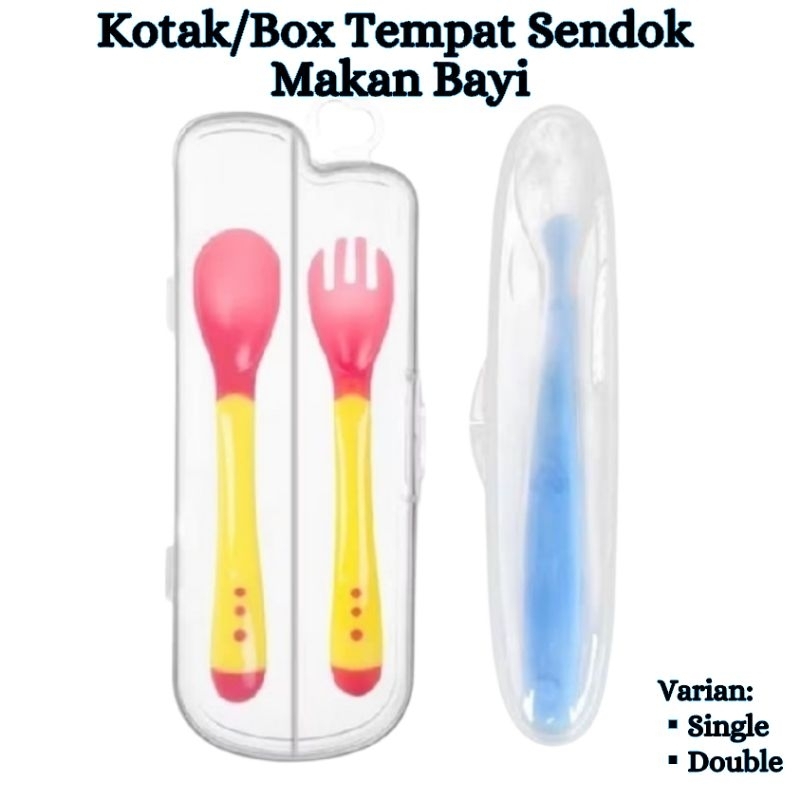 Kotak Penyimpanan Sendok Bayi [Box Sendok Bayi untuk Traveling]