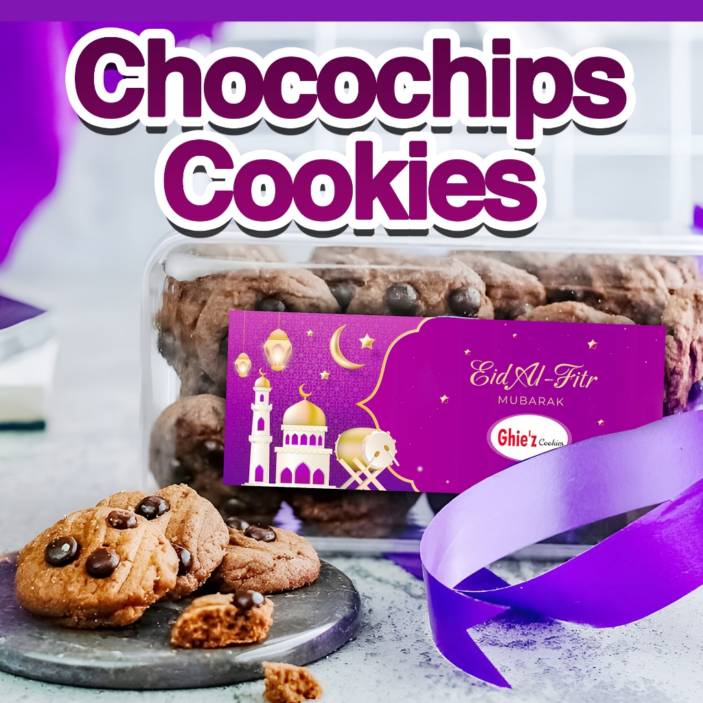 

Chocochips Cookies | Kue Chocochips | Kue Coklat | Cookies Coklat | Kue Lebaran | Ghiez House