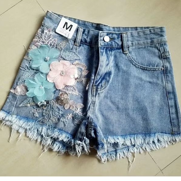 celana jins pendek denim korea short pants jeans