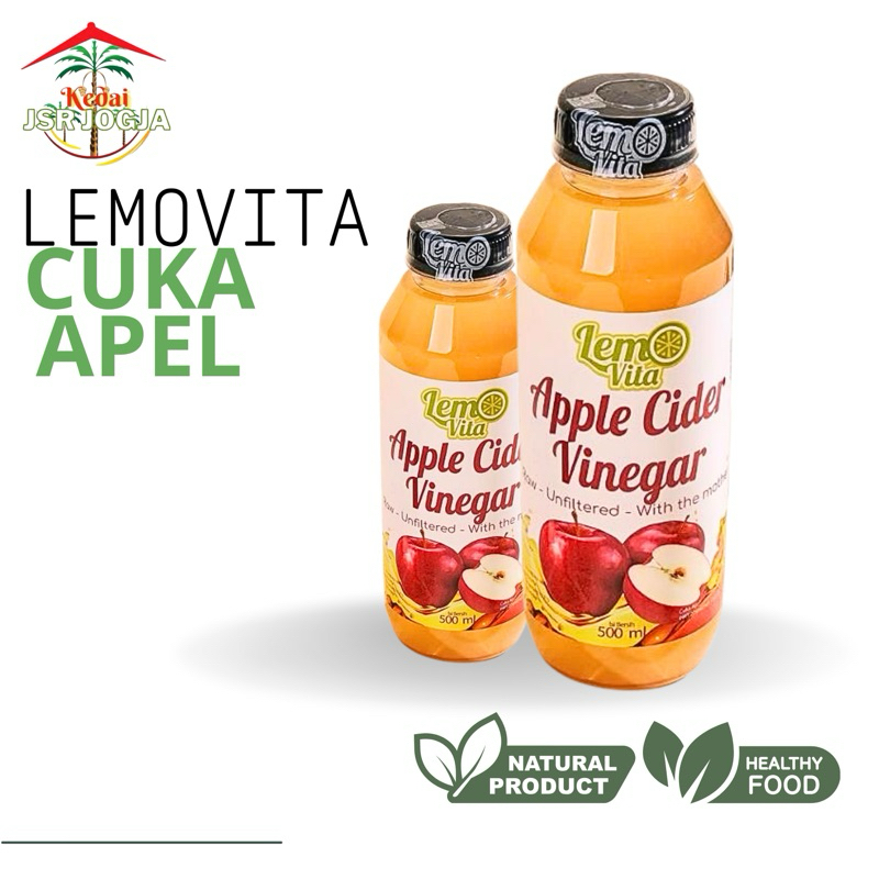 

Lemovita Apple Cider Vinegar Cuka Apel Organik 250ml