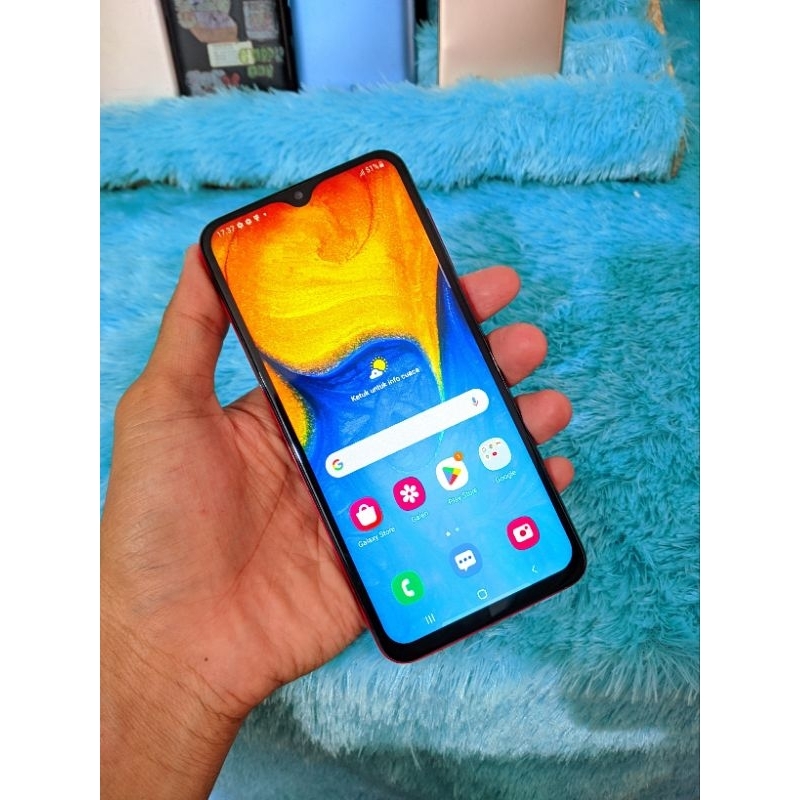 SAMSUNG A20RAM 3GB/32GB SECOND BERGARANSI