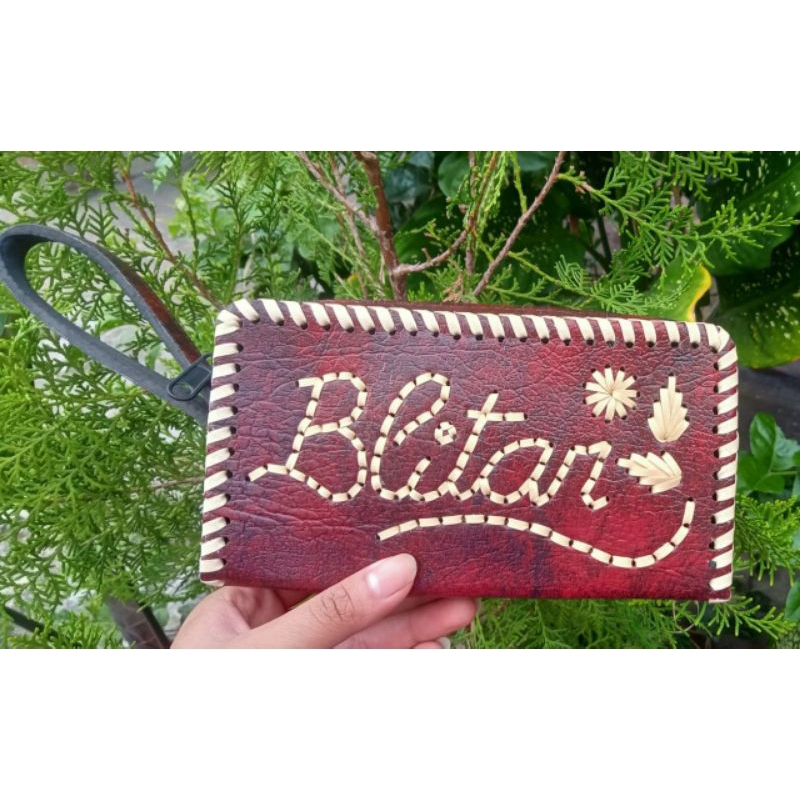 Dompet Asli Blitar Dompet Wanita Dompet Jalan Jalan Dompet Kulit Souvenir Dompet Etnik