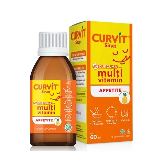 CURVIT SIRUP (PENAMBAH NAFSU MAKAN)
