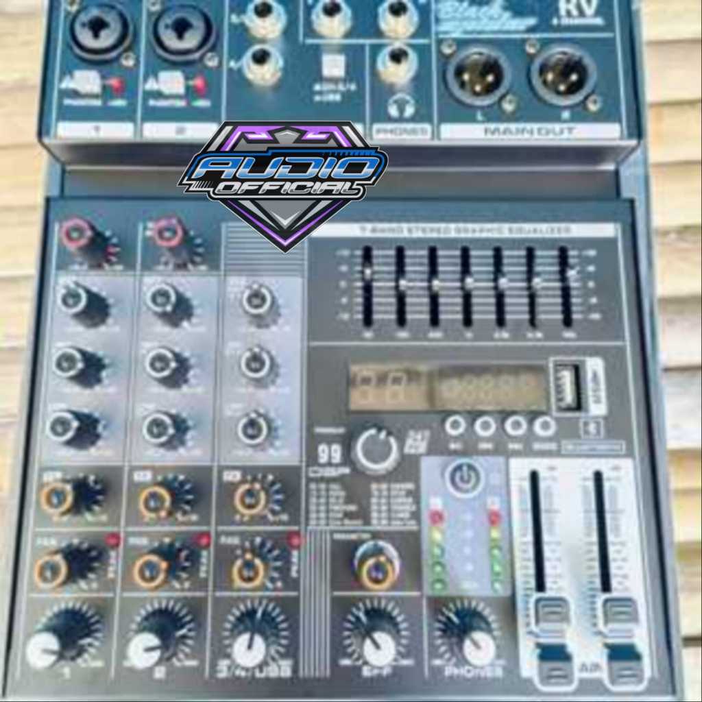 MIXER 4 Channel Effect 99 DSP + USB Bluetooth