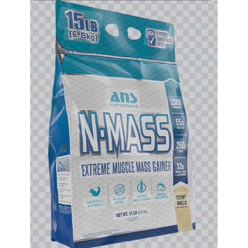 ANS N-MASS EXTREME MUSCLE MASS GAINER 15LB