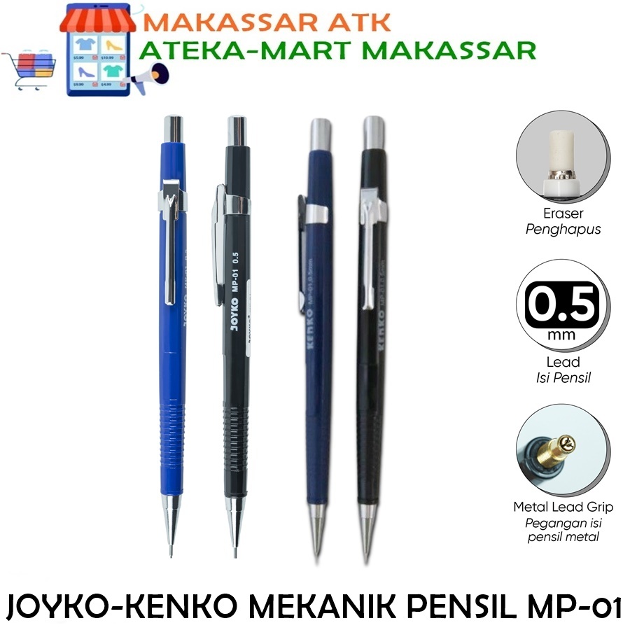 

[PCS] JOYKO - KK PENSIL MEKANIK MP-01 PENSIL CETEK 0.5MM