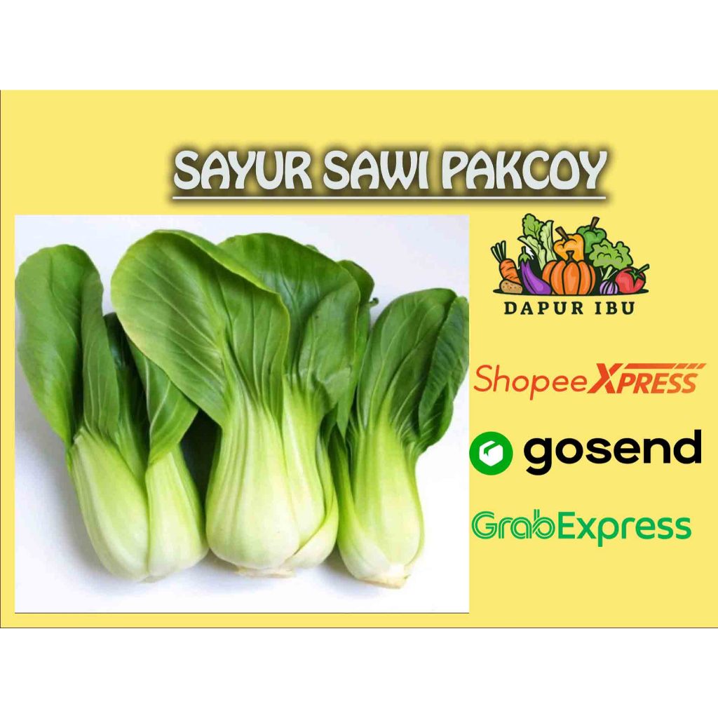 

Sawi Pakcoy segar dan menyehatkan 500 gr