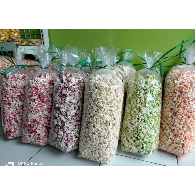 

Pop corn 1 bal berat 4 ons