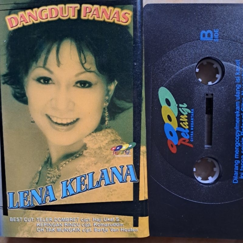 Kaset Dangdut Lena Kelana Album Kepingan Rindu