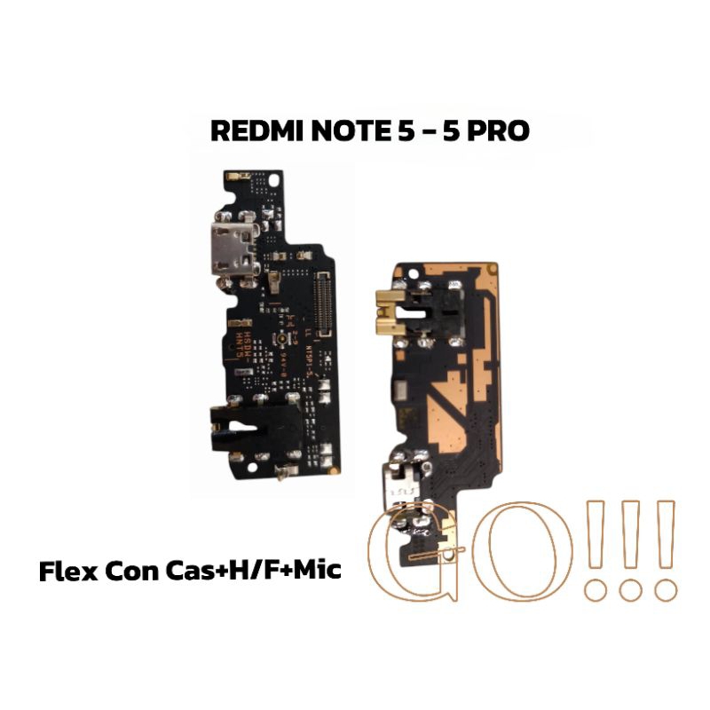 Flex Con Cas REDMI NOTE 5 - NOTE 5 PRO Flexible Konektor Cas