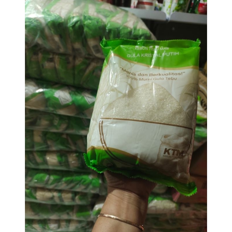 

GULA KRISTAL PUTIH KTM 1KG 100% MURNI GULA TEBU