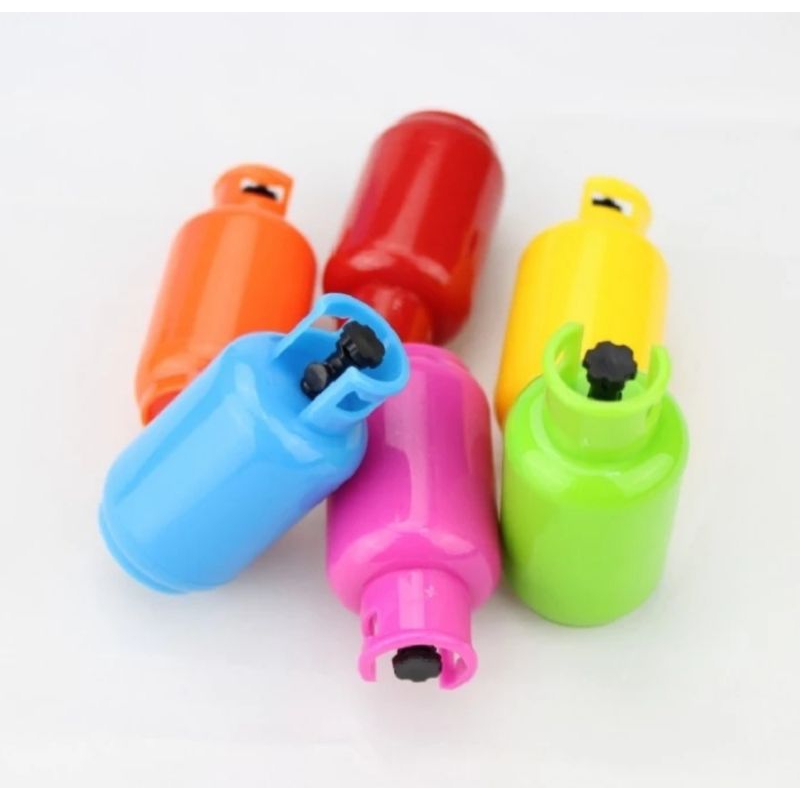 

Pena Lucu Bentuk Tabung Gas Bullet Tip 0.5 mm Pulpen Capsul Warna Random