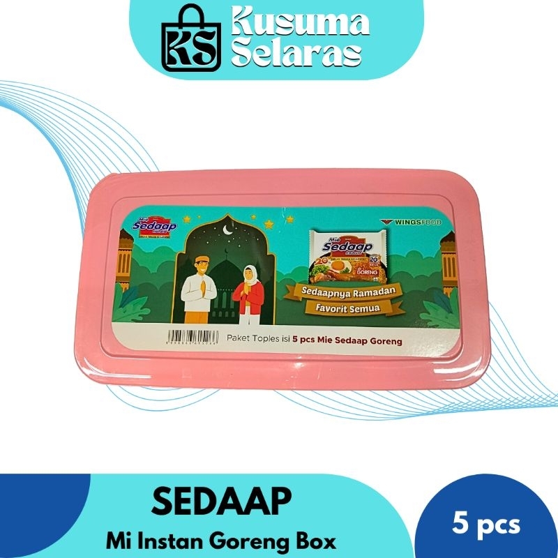 

Sedaap Mi Instan Goreng Paket Box Toples Isi 5 pcs