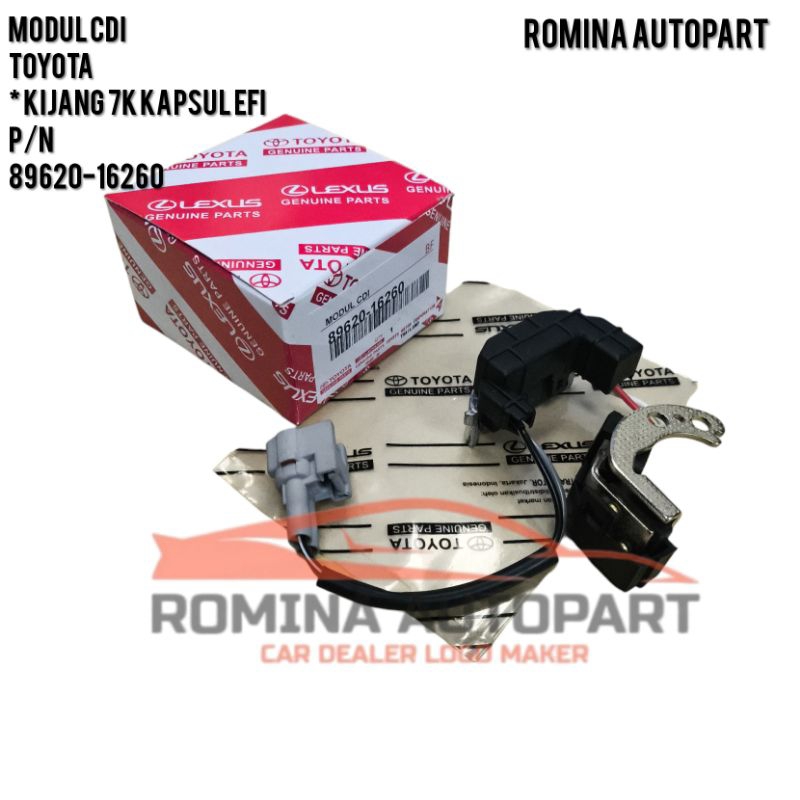 Modul CDI DELCO Only Toyota Kijang Lgx Efi 7k Kapsul Original 1set