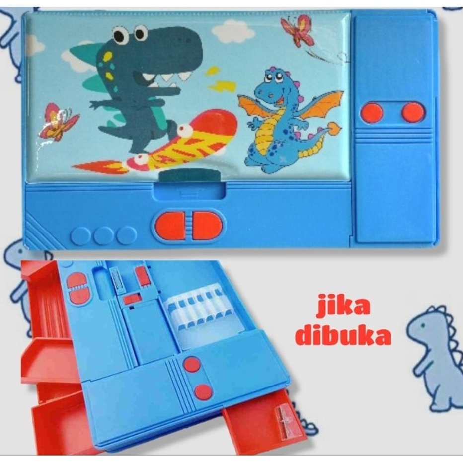 

Model Baru Magnet Jumbo T Tepak Kotak Pensil Alat Tulis Magnet Pencil Case Magnet Jumbo untuk Anak Laki Laki Cowok