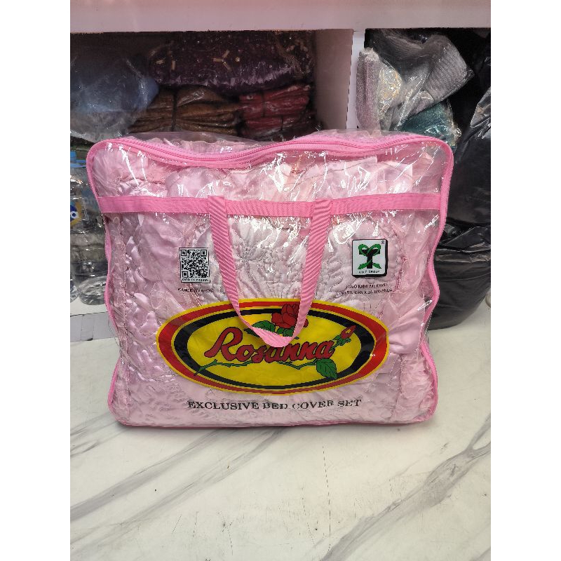 bedcover pengantin set lengkap // sprei satin // sprei pengantin lengkap 2 sarban 2 sargul dan 1 ban