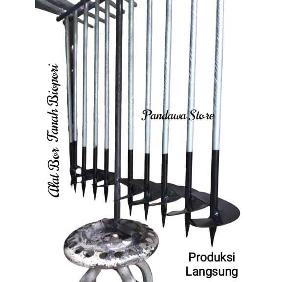 Bor Biopori Alat Gali Tanah Manual Untuk Sumur Resapan Air