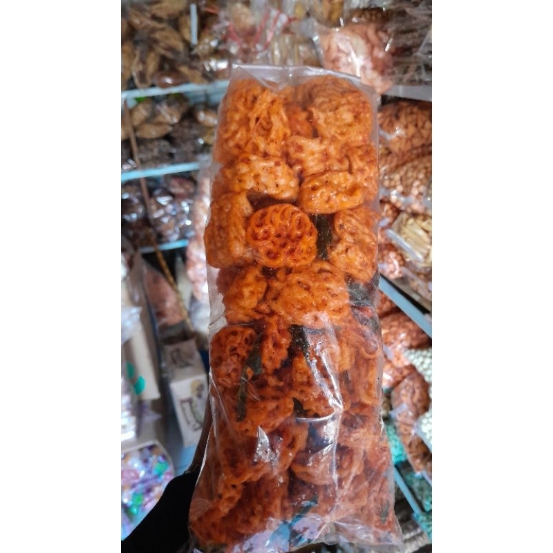 

kerupuk pedas kemasan