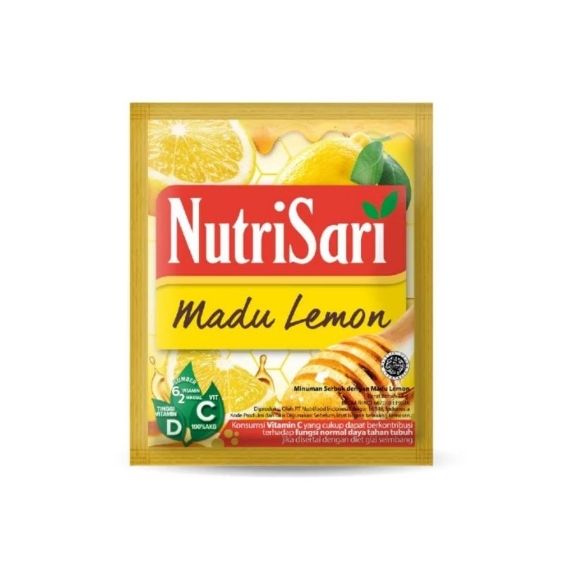 

[ABNC.ID] NUTRISARI MADU LEMON (ISI 10)