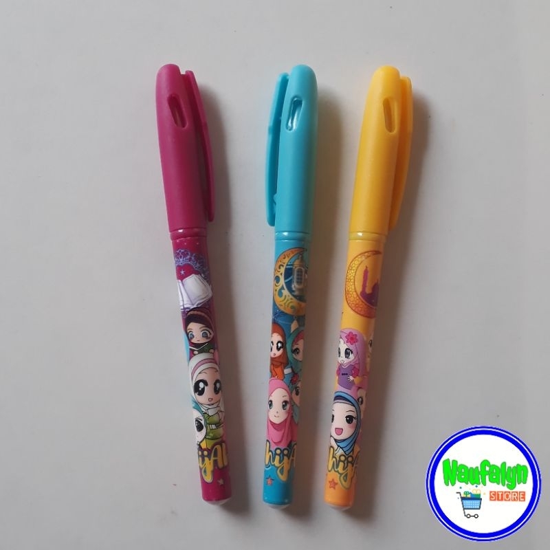 

Pulpen Gell Lucu Karakter Motif Kartun Hijab ( 1 pcs )