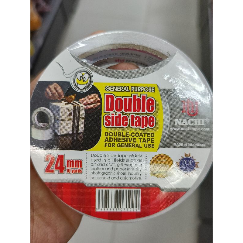

Nachi Double Side Tape (Isi 24 mm x 10 Yard)