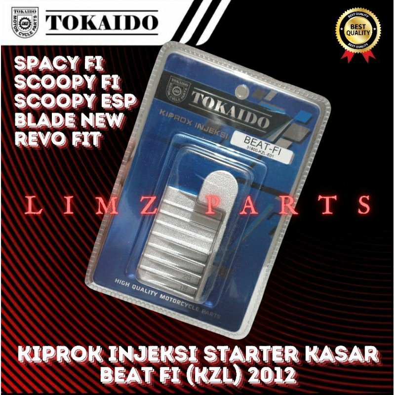 KIPROX KIPROK INJEKSI TOKAIDO  BEAT FI (KZL) 2012 STATER KASAR. COMPATIBLE: SPACY FI/SCOOPY FI/SCOOP