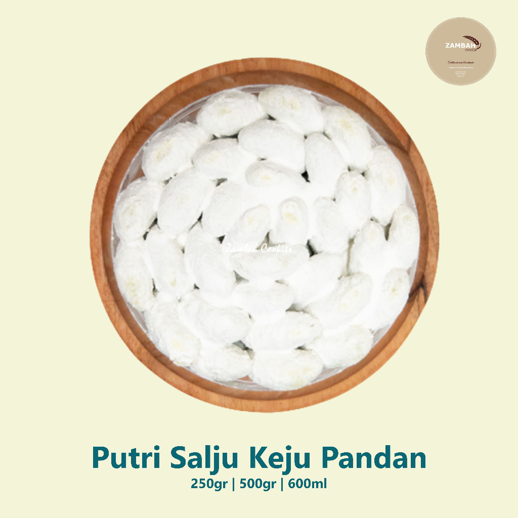 

Kue Kering Putri Salju Pandan