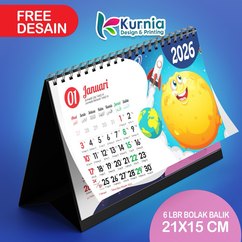 

CETAK KALENDER MEJA MURAH MERIAH 2026