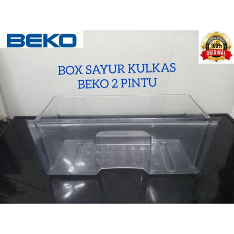 BOX SAYUR KULKAS BEKO 2 PINTU.SECOND ORIGINAL