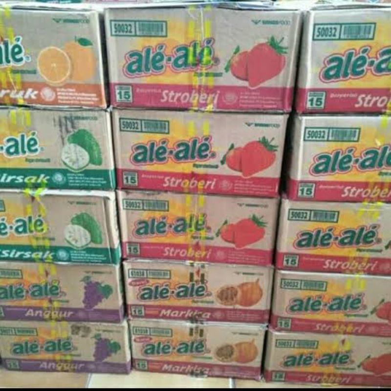 

Ale - Ale All Variant Isi 24pcs / Karton Minumann Gelas 180ml