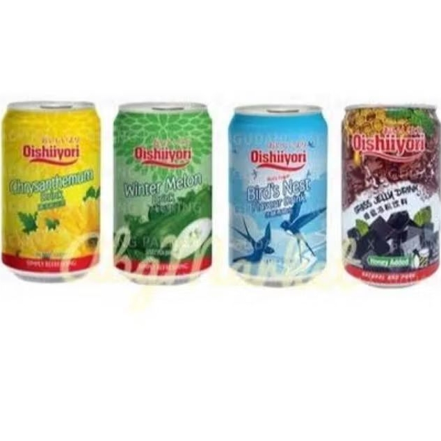 

Minuman kaleng oishiyori 1dus isi 24kaleng 300ml