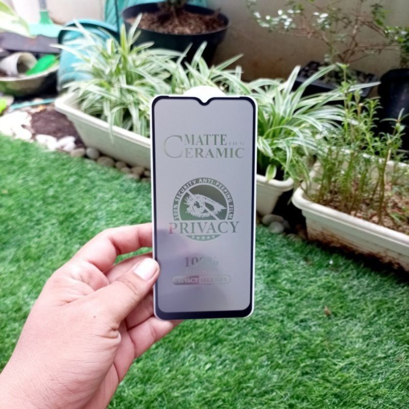 Anti Gores Spy Oppo F9 CPH1823 CPH1825 Realme 2 Pro U1 RMX1801 RMX1807 RMX1831 RMX1833 Tempered glas