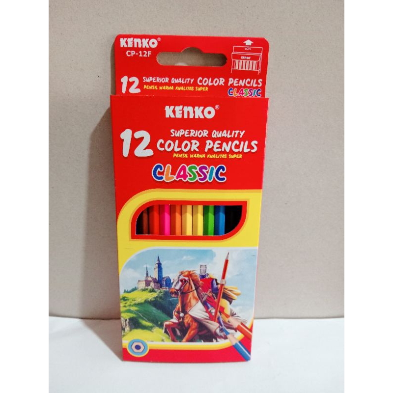 

Kelir Kayu KENKO 12 warna ( Panjang )