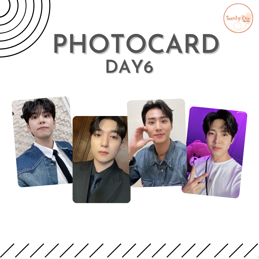 [50pcs] Photocard Day6 Myday Member Selfie Selca Unofficial PC Pack Band Aid Fourever
