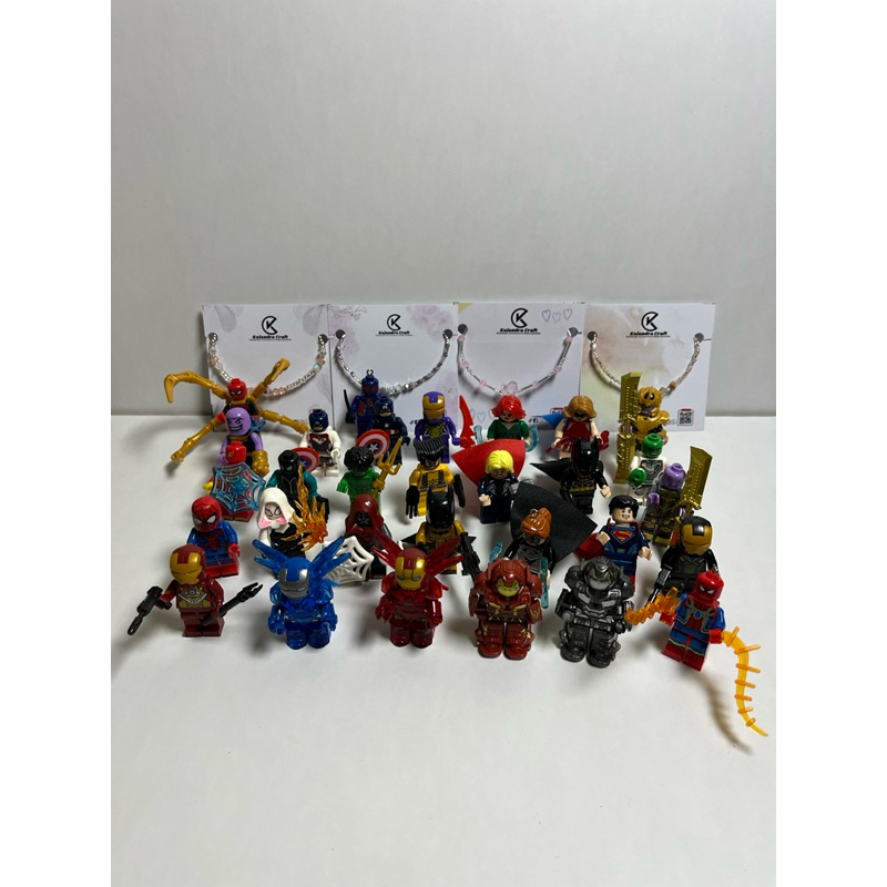 Gantungan Tas Gantungan Kunci Karakter Action Figure Lego Murah