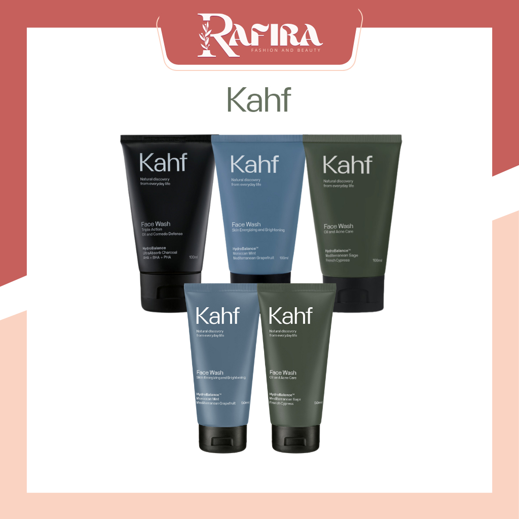 Kahf Face Wash - Sabun Wajah Pria