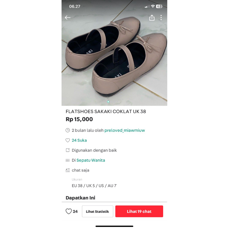 Preloved setting spray hanasui